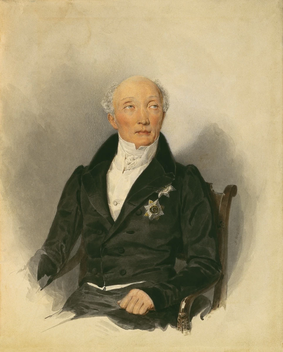Ritratto di M.M. Speransky - Museo Pushkin, San Pietroburgo